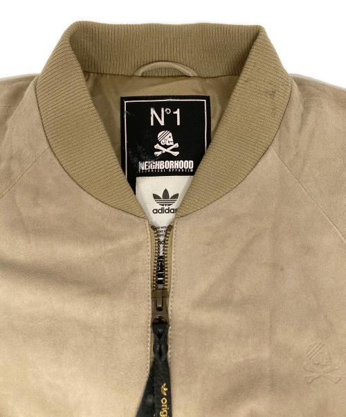 adidas（アディダス）adidas (アディダス) NEIGHBORHOOD (ネイバーフッド) NH SUEDE TT ベージュ サイズ:XOの古着・服飾アイテム
