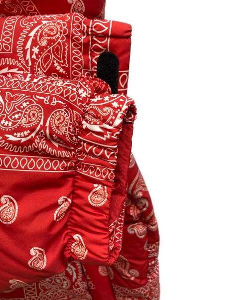 THE NORTH FACE（ザ ノース フェイス）THE NORTH FACE (ザノースフェイス) CASESTUDY NUPTSE DOWN JACKET レッド サイズ:XL 未使用品の古着・服飾アイテム