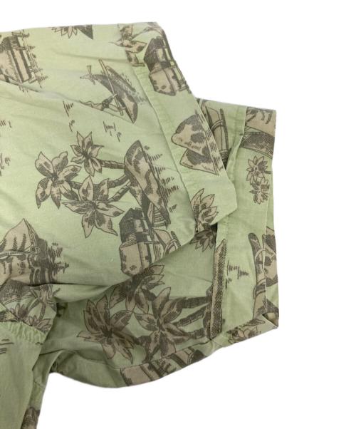 stussy（ステューシー）stussy (ステューシー) アロハシャツ グリーン サイズ:Mの古着・服飾アイテム