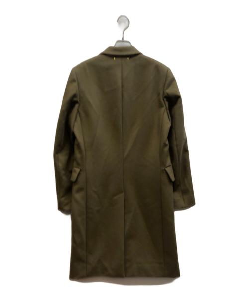 PAUL SMITH（ポールスミス）PAUL SMITH (ポールスミス) BEAVER MELTON SINGLE CHESTER COAT ブラウン サイズ:Sの古着・服飾アイテム