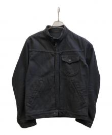 Thee Hysteric XXX（ジィ ヒステリックトリプルエックス）の古着「ジップデニムジャケット」｜ブラック