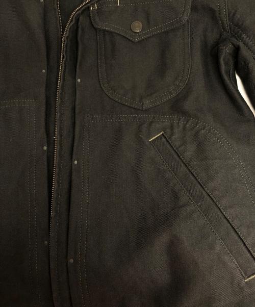 Thee Hysteric XXX（ジィ ヒステリックトリプルエックス）Thee Hysteric XXX (ジィ ヒステリックトリプルエックス) ジップデニムジャケット ブラック サイズ:3の古着・服飾アイテム