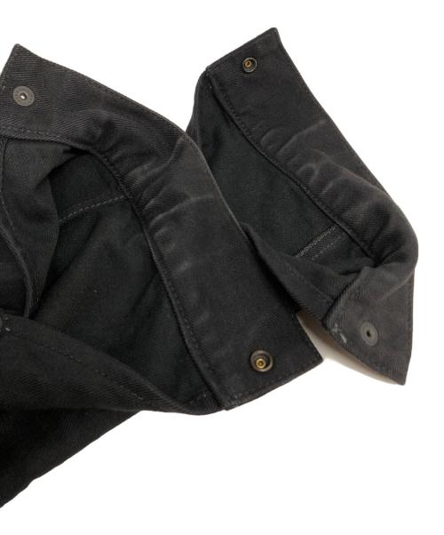 Thee Hysteric XXX（ジィ ヒステリックトリプルエックス）Thee Hysteric XXX (ジィ ヒステリックトリプルエックス) ジップデニムジャケット ブラック サイズ:3の古着・服飾アイテム