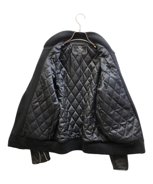 Thee Hysteric XXX（ジィ ヒステリックトリプルエックス）Thee Hysteric XXX (ジィ ヒステリックトリプルエックス) ダブルライダースジャケット ブラック サイズ:1の古着・服飾アイテム