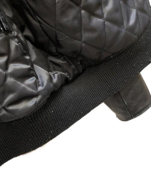 Thee Hysteric XXX（ジィ ヒステリックトリプルエックス）Thee Hysteric XXX (ジィ ヒステリックトリプルエックス) ダブルライダースジャケット ブラック サイズ:1の古着・服飾アイテム