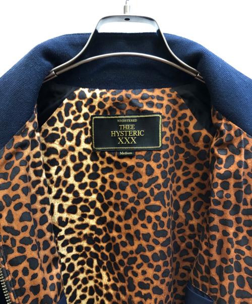 Thee Hysteric XXX（ジィ ヒステリックトリプルエックス）Thee Hysteric XXX (ジィ ヒステリックトリプルエックス) スイングトップ ネイビー サイズ:Mの古着・服飾アイテム