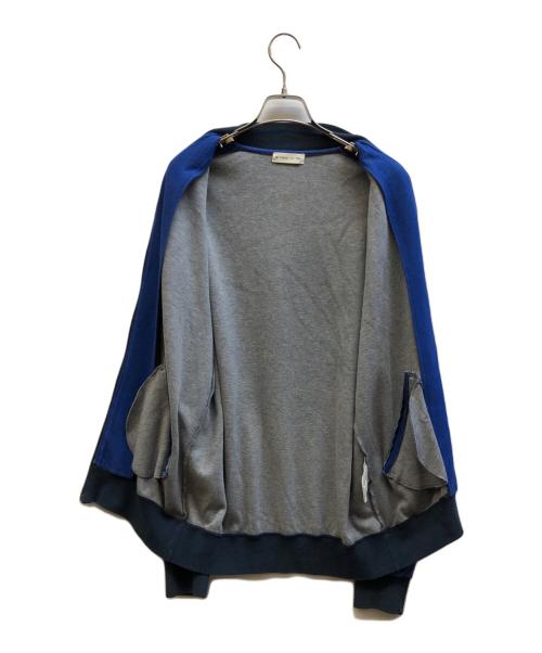 ETRO（エトロ）ETRO (エトロ) ペイズリー柄スウェットブルゾン ブルー サイズ:Mの古着・服飾アイテム