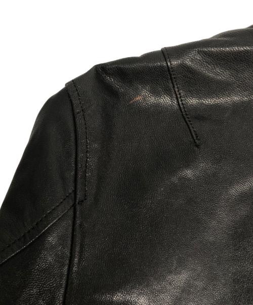 Hysteric Glamour（ヒステリックグラマー）Hysteric Glamour (ヒステリックグラマー) ゴートレザージャケット ブラック サイズ:Ⅿの古着・服飾アイテム