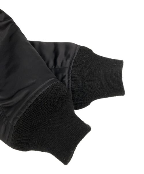 Thee Hysteric XXX（ジィ ヒステリックトリプルエックス）Thee Hysteric XXX (ジィ ヒステリックトリプルエックス) ナイロンブルゾン ブラック サイズ:1の古着・服飾アイテム