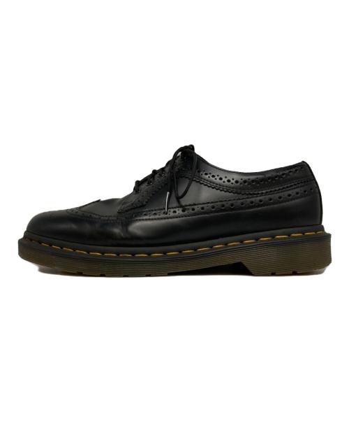 Dr.Martens（ドクターマーチン）Dr.Martens (ドクターマーチン) ウィングチップシューズ ブラック サイズ:UK8の古着・服飾アイテム