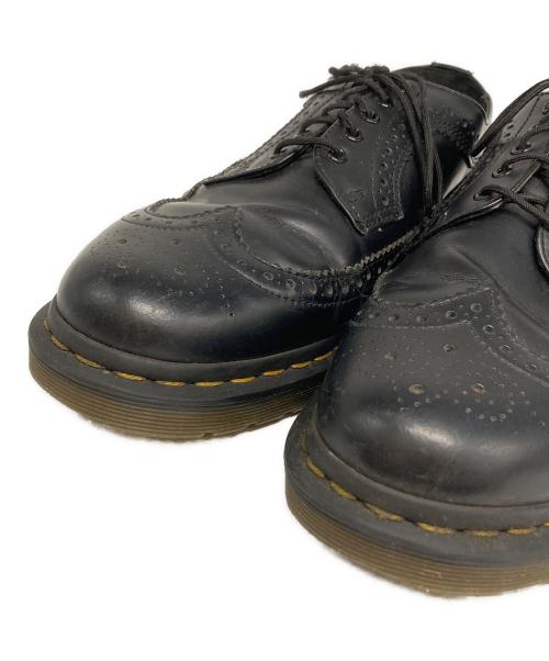 Dr.Martens（ドクターマーチン）Dr.Martens (ドクターマーチン) ウィングチップシューズ ブラック サイズ:UK8の古着・服飾アイテム