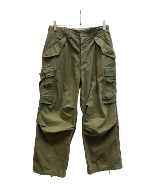 US ARMY（ユーエスアーミー）US ARMY (ユーエスアーミー) 70`sM-65ミリタリーフィールドパンツ カーキ サイズ:SMALL SHORTの古着・服飾アイテム