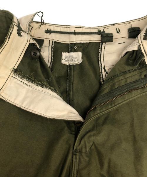 US ARMY（ユーエスアーミー）US ARMY (ユーエスアーミー) 70`sM-65ミリタリーフィールドパンツ カーキ サイズ:SMALL SHORTの古着・服飾アイテム