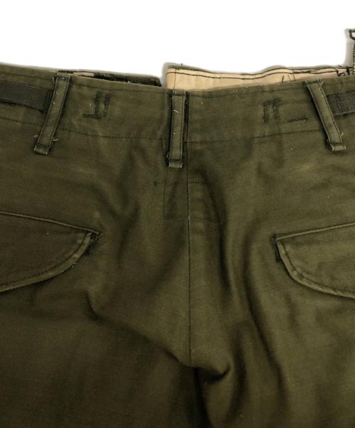 US ARMY（ユーエスアーミー）US ARMY (ユーエスアーミー) 70`sM-65ミリタリーフィールドパンツ カーキ サイズ:SMALL SHORTの古着・服飾アイテム