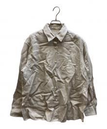 MUSE de Deuxieme Classe（ミューズ ドゥーズィエム クラス）の古着「LINEN WASH CACHE シャツ」｜ベージュ