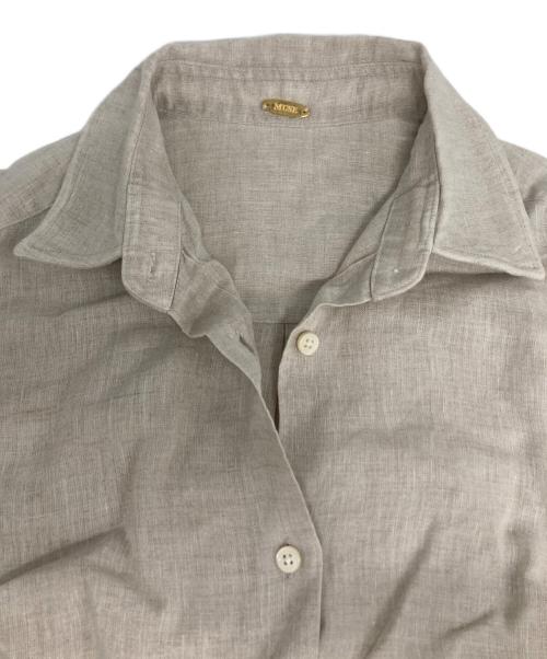 MUSE de Deuxieme Classe（ミューズ ドゥーズィエム クラス）MUSE de Deuxieme Classe (ミューズ ドゥーズィエム クラス) LINEN WASH CACHE シャツ ベージュ サイズ:Fの古着・服飾アイテム
