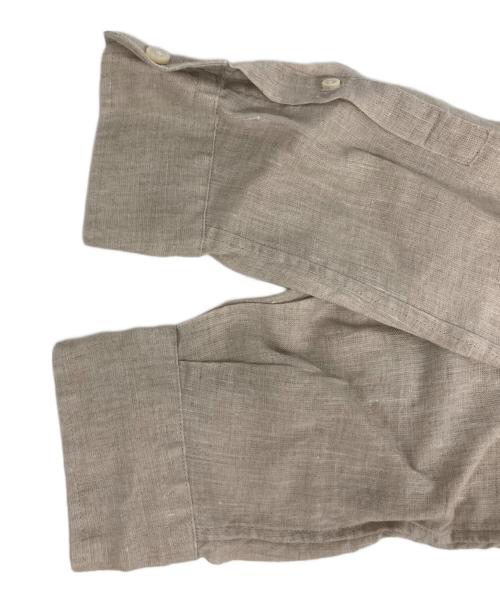 MUSE de Deuxieme Classe（ミューズ ドゥーズィエム クラス）MUSE de Deuxieme Classe (ミューズ ドゥーズィエム クラス) LINEN WASH CACHE シャツ ベージュ サイズ:Fの古着・服飾アイテム