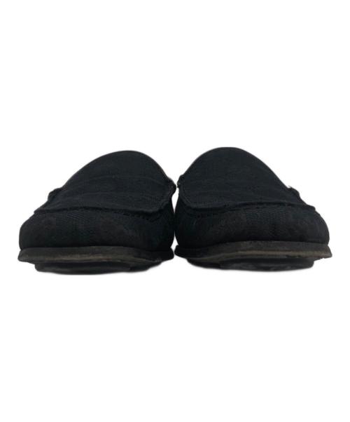 GUCCI（グッチ）GUCCI (グッチ) GGキャンバスドライビングシューズ ブラック サイズ:5の古着・服飾アイテム