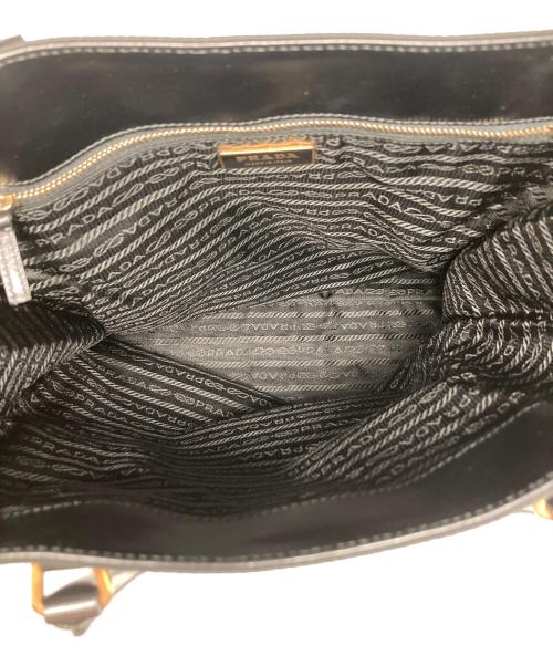 PRADA（プラダ）PRADA (プラダ) ナイロントートバッグ ブラックの古着・服飾アイテム
