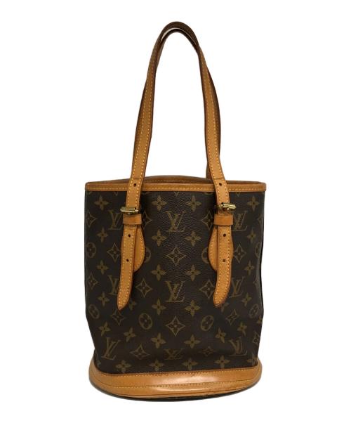 LOUIS VUITTON（ルイ ヴィトン）LOUIS VUITTON (ルイ ヴィトン) バケットPM ブラウンの古着・服飾アイテム