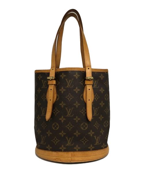 LOUIS VUITTON（ルイ ヴィトン）LOUIS VUITTON (ルイ ヴィトン) バケットPM ブラウンの古着・服飾アイテム