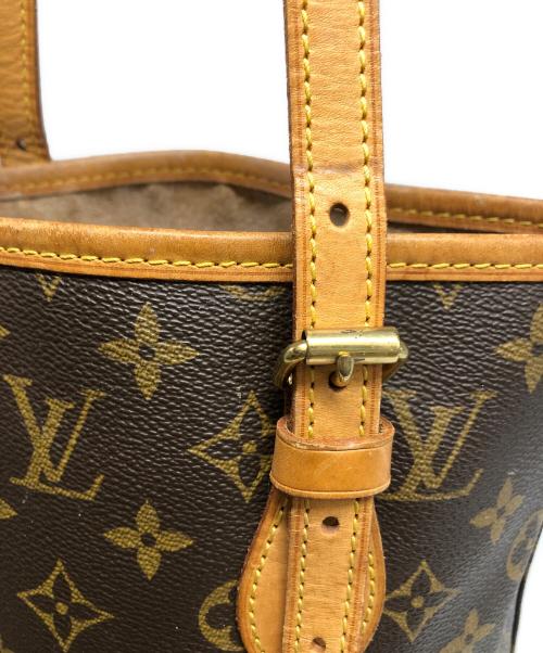 LOUIS VUITTON（ルイ ヴィトン）LOUIS VUITTON (ルイ ヴィトン) バケットPM ブラウンの古着・服飾アイテム