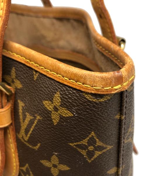 LOUIS VUITTON（ルイ ヴィトン）LOUIS VUITTON (ルイ ヴィトン) バケットPM ブラウンの古着・服飾アイテム