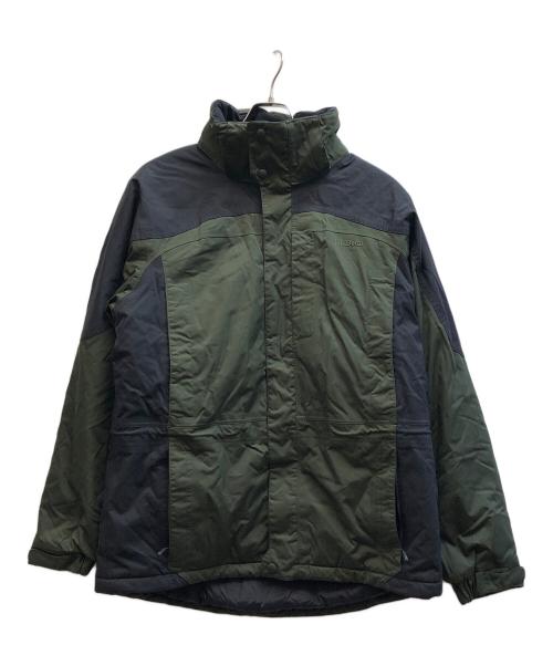 L.L.Bean（エルエルビーン）L.L.Bean (エルエルビーン) マウンテンパーカー グリーン×ブラック サイズ:Mの古着・服飾アイテム