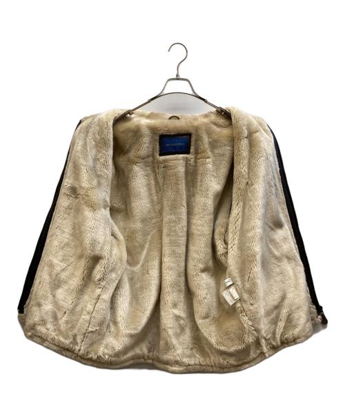 MITSUKOSHI（ミツコシ）MITSUKOSHI (ミツコシ) ムートンジャケット ブラウン サイズ:-の古着・服飾アイテム