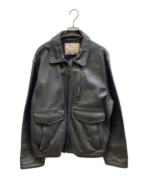 Bewlays（ビウィレイズ）Bewlays (ビウィレイズ) レザージャケット ブラック サイズ:Lの古着・服飾アイテム
