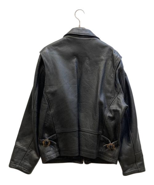 Bewlays（ビウィレイズ）Bewlays (ビウィレイズ) レザージャケット ブラック サイズ:Lの古着・服飾アイテム