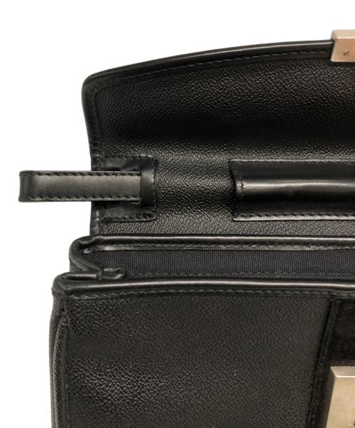 Salvatore Ferragamo（サルヴァトーレ フェラガモ）Salvatore Ferragamo (サルヴァトーレ フェラガモ) セカンドバッグ ブラックの古着・服飾アイテム