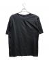 Saint Laurent Paris (サンローランパリ) ダメージ加工ロゴ刺繍Tシャツ/UP53201601127 ブラック サイズ:S：10000円