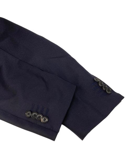 ESTNATION（エストネーション）ESTNATION (エストネーション) ピンヘッド段返り3Bスーツ ネイビー サイズ:46の古着・服飾アイテム