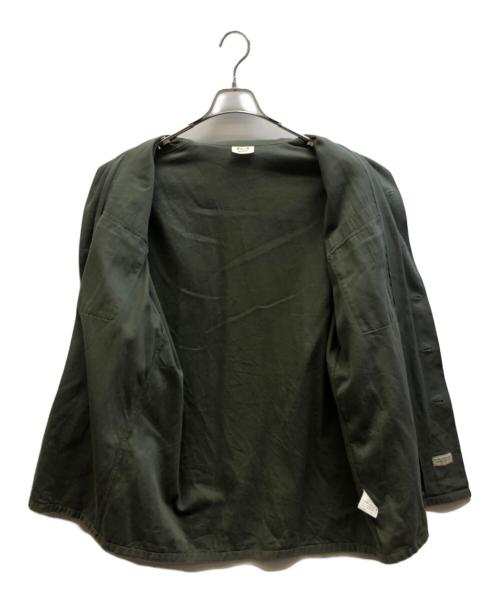 BUZZ RICKSON'S（バズリクソンズ）Buzz Rickson's (バズリクソンズ) コットンサテン ユーティリティー シャツ カーキ サイズ:16 1/2の古着・服飾アイテム