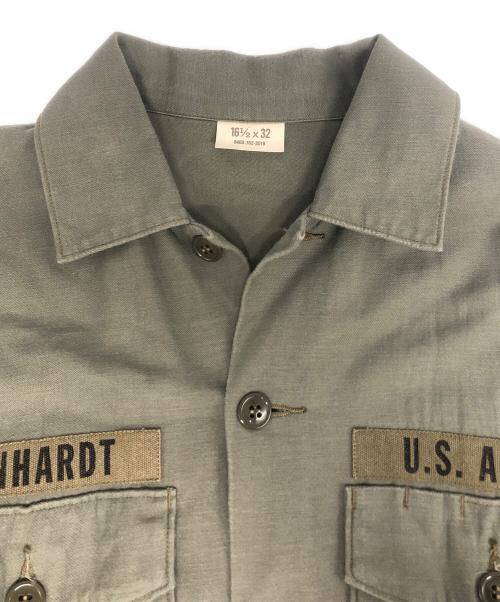 BUZZ RICKSON'S（バズリクソンズ）Buzz Rickson's (バズリクソンズ) コットンサテン ユーティリティー シャツ カーキ サイズ:16 1/2の古着・服飾アイテム