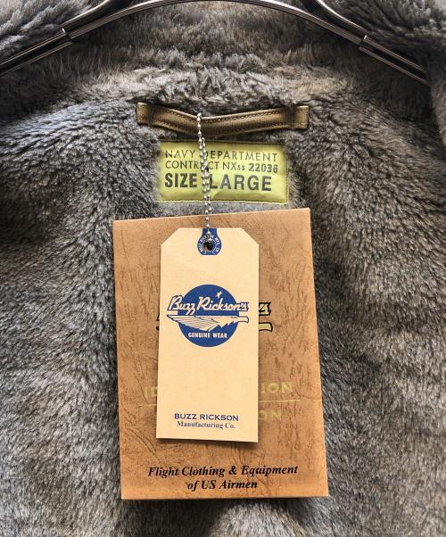 BUZZ RICKSON'S（バズリクソンズ）BUZZ RICKSON'S (バズリクソンズ) N-1デッキジャケット ベージュ サイズ:Lの古着・服飾アイテム