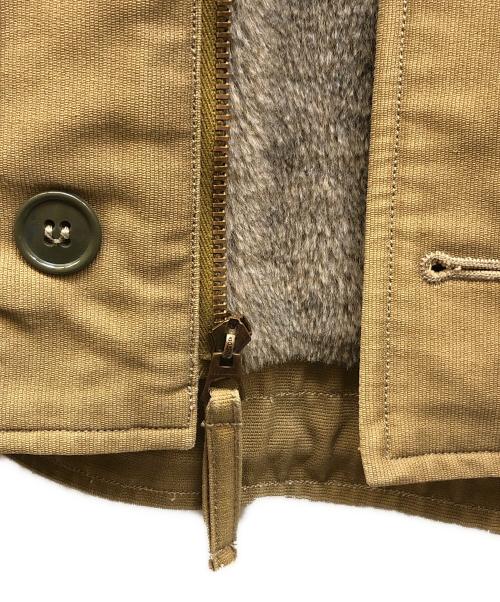 BUZZ RICKSON'S（バズリクソンズ）BUZZ RICKSON'S (バズリクソンズ) N-1デッキジャケット ベージュ サイズ:Lの古着・服飾アイテム