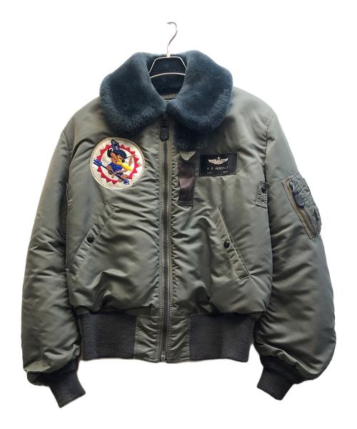 BUZZ RICKSON'S（バズリクソンズ）BUZZ RICKSON'S (バズリクソンズ) B-15Dフライトジャケット グリーン サイズ:40の古着・服飾アイテム