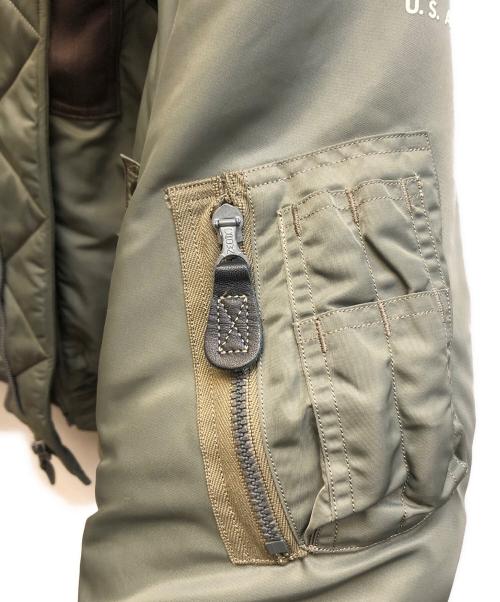 BUZZ RICKSON'S（バズリクソンズ）BUZZ RICKSON'S (バズリクソンズ) B-15Dフライトジャケット グリーン サイズ:40の古着・服飾アイテム