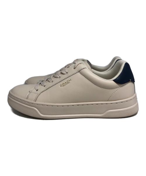 COACH（コーチ）COACH (コーチ) High Line スニーカー ベージュ サイズ:36.5の古着・服飾アイテム