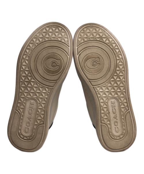 COACH（コーチ）COACH (コーチ) High Line スニーカー ベージュ サイズ:36.5の古着・服飾アイテム