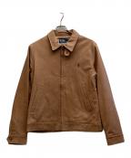 POLO RALPH LAURENポロ・ラルフローレン）の古着「ラムレザージャケット」｜ブラウン
