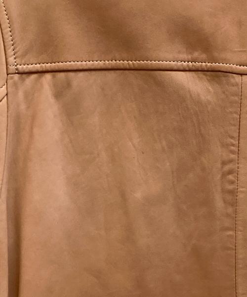 POLO RALPH LAUREN（ポロ・ラルフローレン）POLO RALPH LAUREN (ポロ・ラルフローレン) ラムレザージャケット ブラウン サイズ:Mの古着・服飾アイテム
