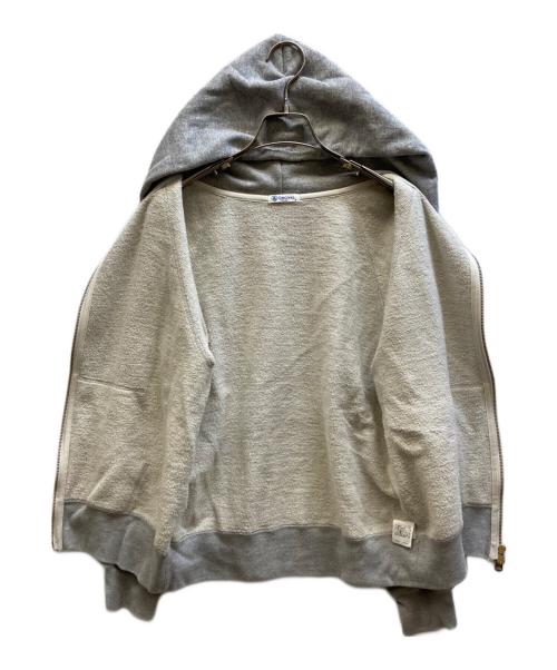 ORCIVAL（オーシバル）ORCIVAL (オーシバル) フレンチテリージップフーディーパーカー グレー サイズ:2の古着・服飾アイテム