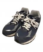 NEW BALANCEニューバランス）の古着「ローカットスニーカー」｜ネイビー