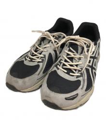 asics（アシックス）の古着「ローカットスニーカー」｜ブラック