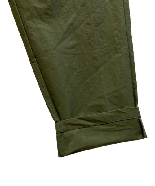 GOLDWIN（ゴールドウイン）GOLDWIN (ゴールドウイン) ワンタックテーパードストレッチトラウザーズ オリーブ サイズ:Lの古着・服飾アイテム