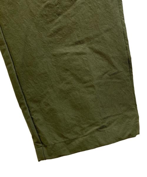 GOLDWIN（ゴールドウイン）GOLDWIN (ゴールドウイン) ワンタックテーパードストレッチトラウザーズ オリーブ サイズ:Lの古着・服飾アイテム