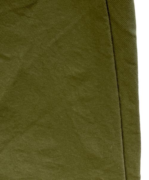 GOLDWIN（ゴールドウイン）GOLDWIN (ゴールドウイン) ワンタックテーパードストレッチトラウザーズ オリーブ サイズ:Lの古着・服飾アイテム